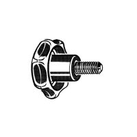 DIN 6336 L Star Grip, Type L Knob Bolt