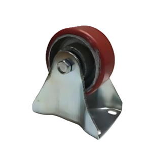 Red PU Caster Light Duty (010L)