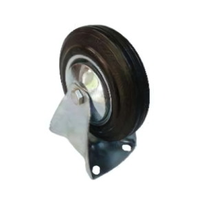 Black Rubber Industrial Casters (085)